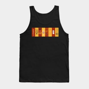 Vintage Circus Attraction Signs Tank Top
